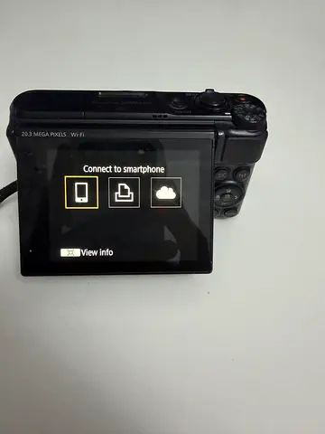 Compact Canon PowerShot (20.3MP) with Flip Screen - Good Working Condition