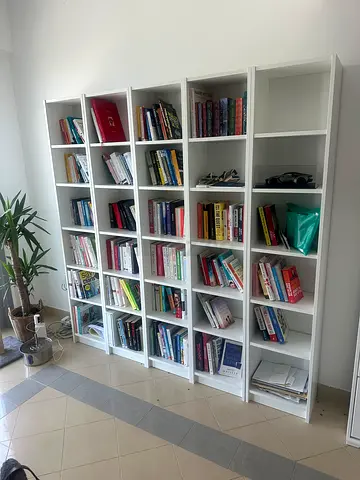 IKEA BILLY Bookcases – White – Excellent Storage