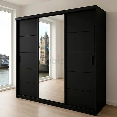 Sliding Door Wardrobe with Mirror