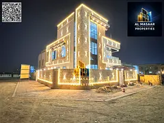 Luxury villa for sale directly from the owner, including electricity, water, and air conditioning, w