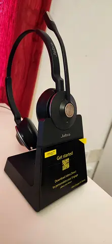 Jabra Engage 65 Stereo DECT Wireless Headset with Base – Excellent Condition