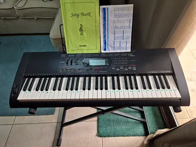 Casio CTK-5200 Portable Keyboard with Stand, Songbook and Cover case