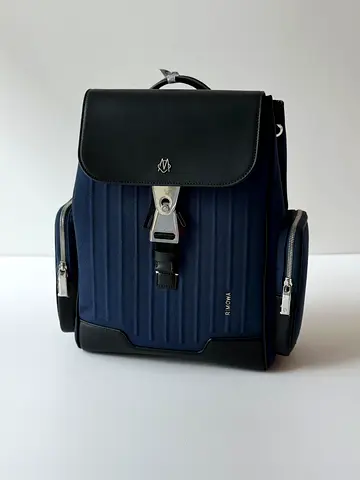 Rimowa Never still canvas flap backpack