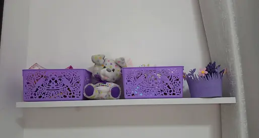 70cm white shelve