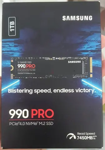Samsung 990 Pro 1TB PCle 4.0 NVMe M.2 SSD