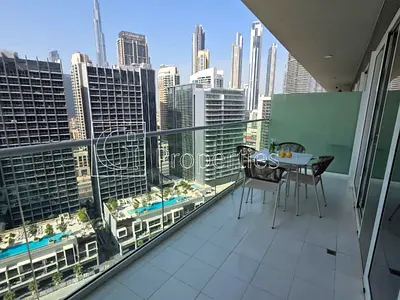 Fully Furnished | Pool and Burj View | High Floor