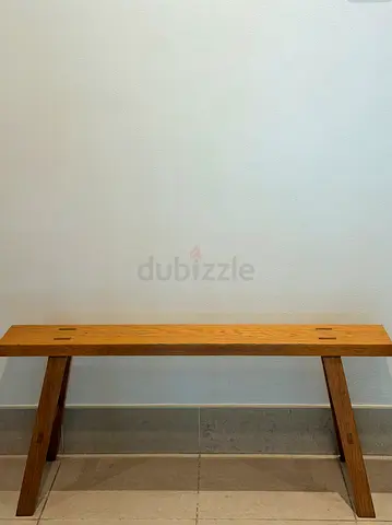 Traditional Wooden Bench