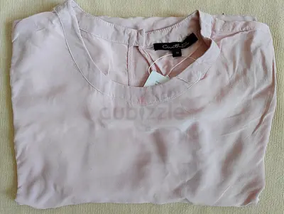 Light pink womens blouse size   S/M-قميص نسائي لون وردي فاتح