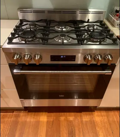 Beko 90 cm top gass oven Electric cooker new model 6 burner