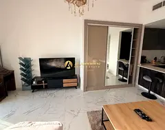 Furnished Studio | Golden Dream Tower 1 | Pool &amp; Skyline View