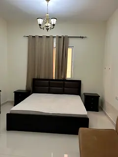 A big family room is available for family or single lady
