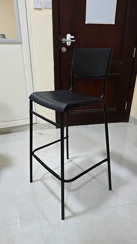 Ikea Bar stool with backrest/Long chair
