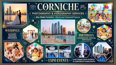 Professional Photography  Videography Services in Corniche 🌆📸