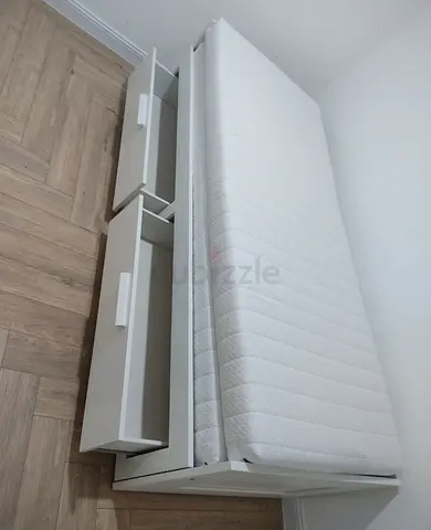 IKEA brimness daybed with 2 big storage drawers and 2 IKEA mattresses.