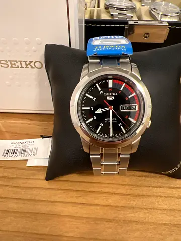 Seiko 5 Automatic Stainless Steel Mens Watch - New with Tags
