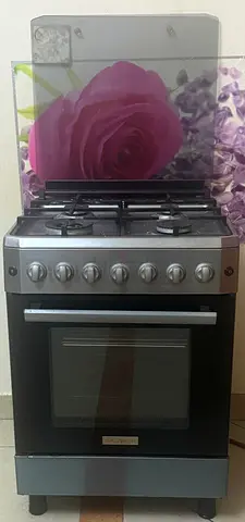 Used 4-Burner Gas Stove with Oven - Good Working Condition