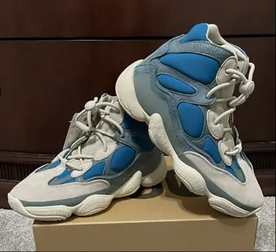 Adidas Yeezy 500 High Frosted Blue - 6.5 US - Authentic