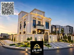 G+2 Corner Villa with Two Streets - Special Price. Dubai Villa Design - Includes Registration and Ow
