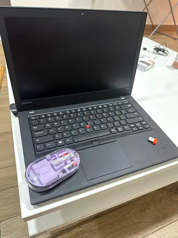 Lenovo ThinkPad laptop — good condition, includes wireless mouse