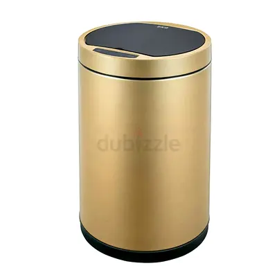 EKO | Stainless Steel Sensor Round Bin | 35 Liters | Gold
