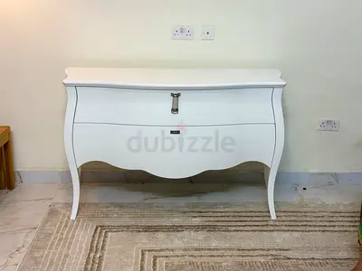 Fendi Casa Luxury White Chest of Drawers – Italian Designer Piece