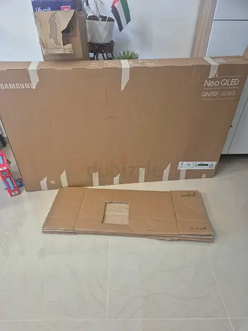 Samsung TV Box - 65 inch - unused condition, also other packer box 12
