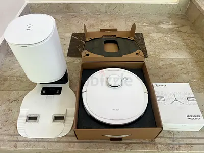 ECOVACS Robot Vacuum Cleaner Deebot N8+ and Mop with Auto-Empty Station, LiDAR , Multi-Floor Mapping