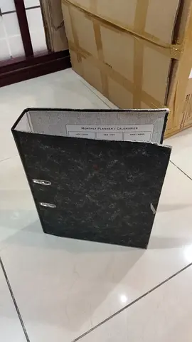 Monthly Planner / Calendar Ring Binder (A4) - Used