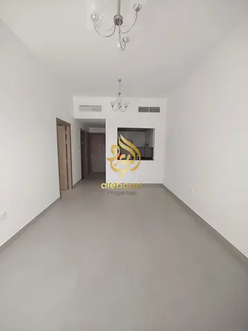 One month free Brand New 1BHK apartment with bolcony very prime location just in 64k in warsan 4