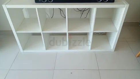 IKEA Shelving Unit, IKEA Dining Table, IKEA Chest Drawer