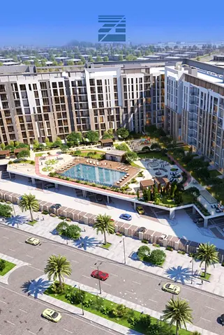 Studio Apartment | Rukan Tower B | Pool & City Views | Unfurnished