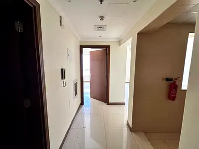 apartment, spacious layout, open view, central AC, free maintenance, prime location near all services.