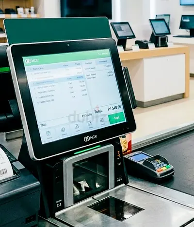 NCR POS Terminal with Barcode Scanner and Thermal Printer  - Ready to use