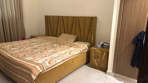King size Bed set with storage