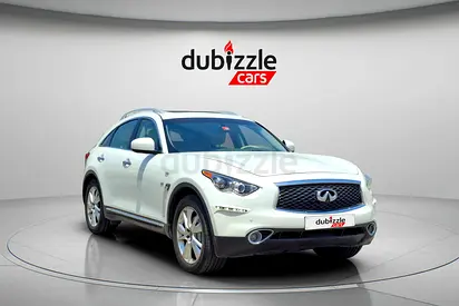 AED 1193/month | 2017 Infiniti QX70  | GCC Specs | Ref#465089