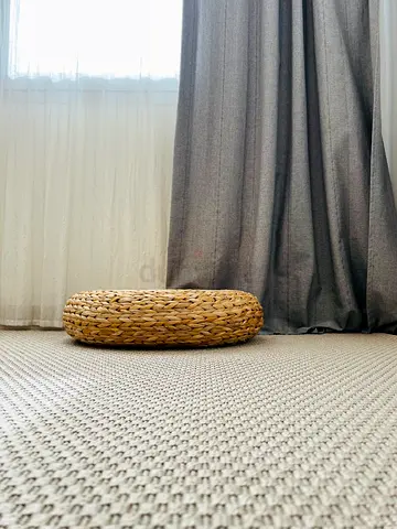 Ikea Stool banana fiber 2ps with tea tray