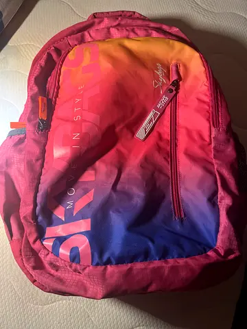 Pink ombre casual backpack — good condition