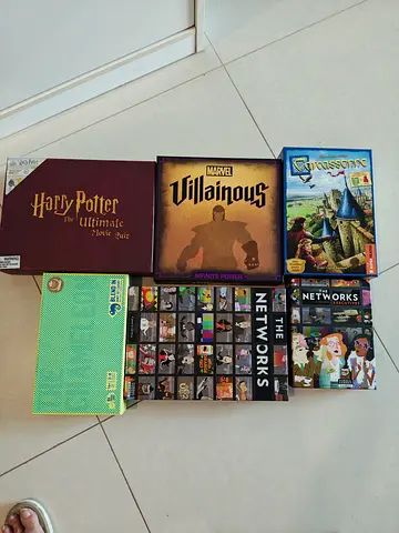 Board games from personal collection
