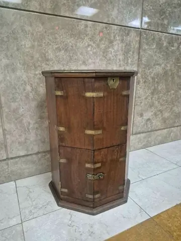 Antique Wooden Drinks Chest