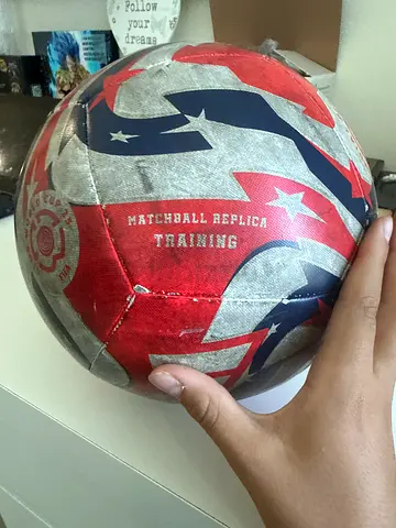 Used match-style soccer ball — good condition
