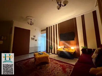 شقه غرغه وصاله مفروشه للايجار عجمان النعيميه 3 خلف دبي الاسلامي