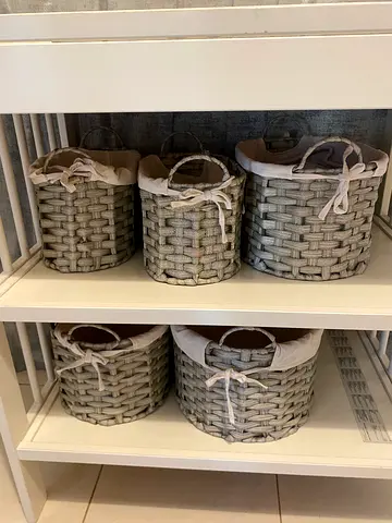 Baby Changing Table with Storage Baskets