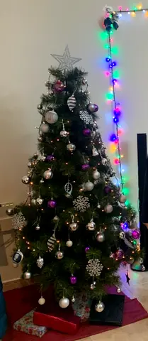 Christmas tree with decorations