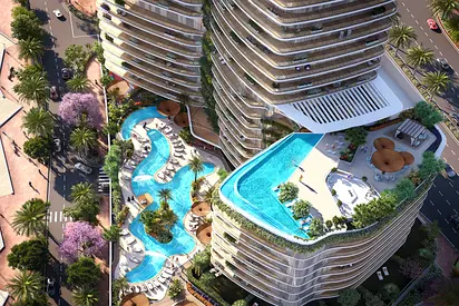 Corner Unit with Big Balcony and Sea+City Views