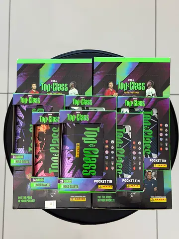 Panini Top Class Trading Card Box Collection (Multiple Sealed Boxes)