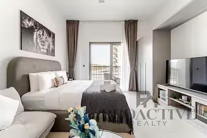 Fully Furnished Studio | Rented Unit | Bright Layout | Balcony