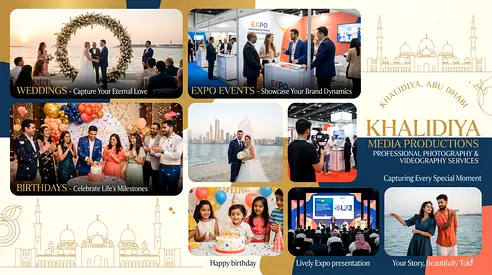 Premium Photography  Videography Services in Khalidiya 📸🎬