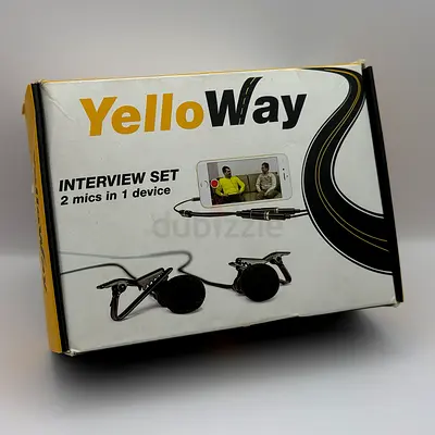 YellowWay Dual Lavalier Microphone