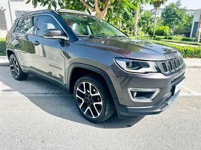 2019 Jeep Compass Limited Gcc car very low Klms Only 77k Full option car, 1 Owner from new