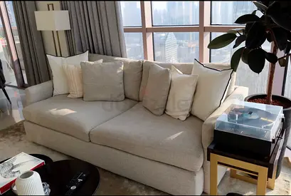 Crate and Barrel Deep Lounge 83 Sofa